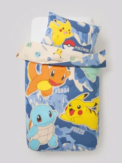 Kinderbeddengoed|Beddengoedsets En Dekbedovertrekken|Next Pokemon Duvet Cover and Pillowcase Set