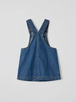 Tuinbroeken|Jumpsuits En Playsuits|Polarn O. Pyret Cotton Denim Dungaree Dress
