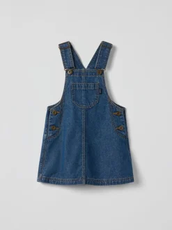 Tuinbroeken|Jumpsuits En Playsuits*Polarn O. Pyret Cotton Denim Pinafore