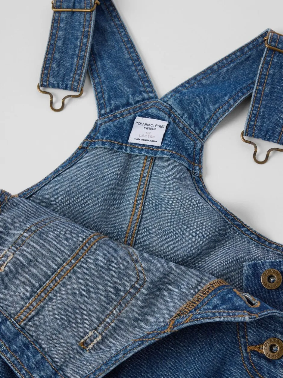 Tuinbroeken|Jumpsuits En Playsuits*Polarn O. Pyret Cotton Denim Pinafore