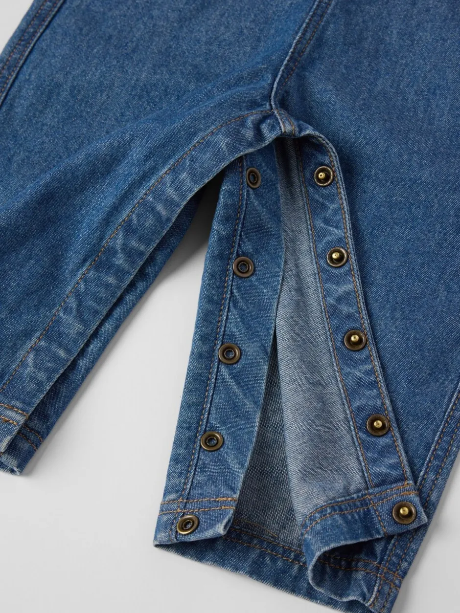 Tuinbroeken|Jumpsuits En Playsuits|Polarn O. Pyret Cotton Denim Dungarees