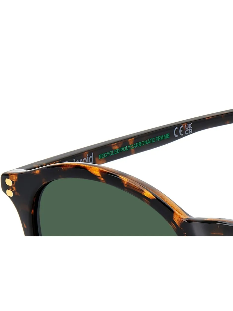 Zonnebril|Polaroid Havanas Panthos Brown Sunglasses