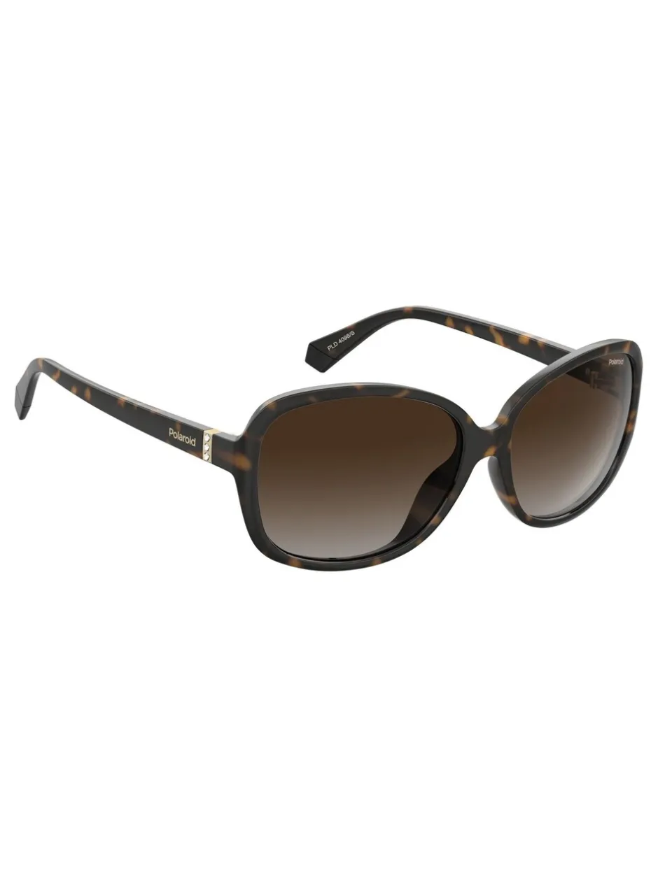 Zonnebril*Polaroid 4098/S Butterfly Brown Sunglasses