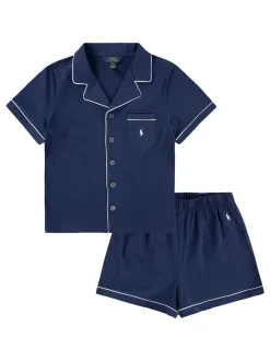 Nachtkleding En Pyjama's|Pyjama's*Polo Ralph Lauren Jersey Short Sleeve Top & Short Pyjama Set