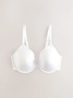 Beha's*Next Praline huidskleur/wit - A-E Afvlakkende Ultimate Comfort Beha's 2 Verpakking
