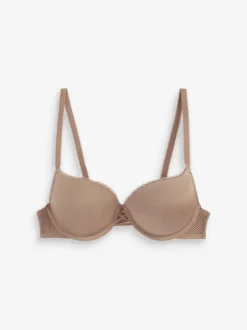 Beha's*Next - A-DD push-up Triple Boost diepuitgesneden beha Praline nude
