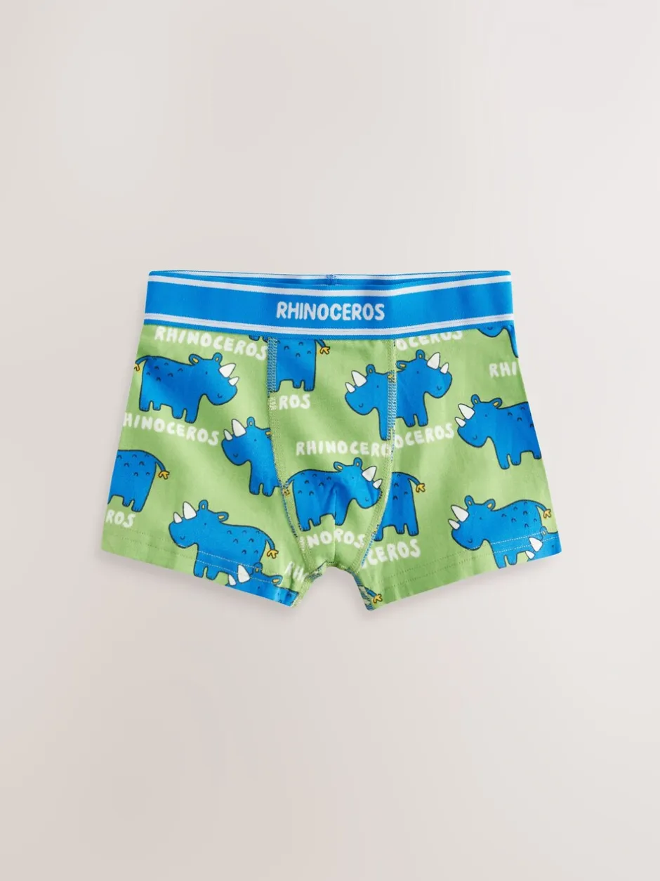 Ondergoed*Next - Verpakking van 5 boxershorts (1,5 - 16 jr) Primaire dieren