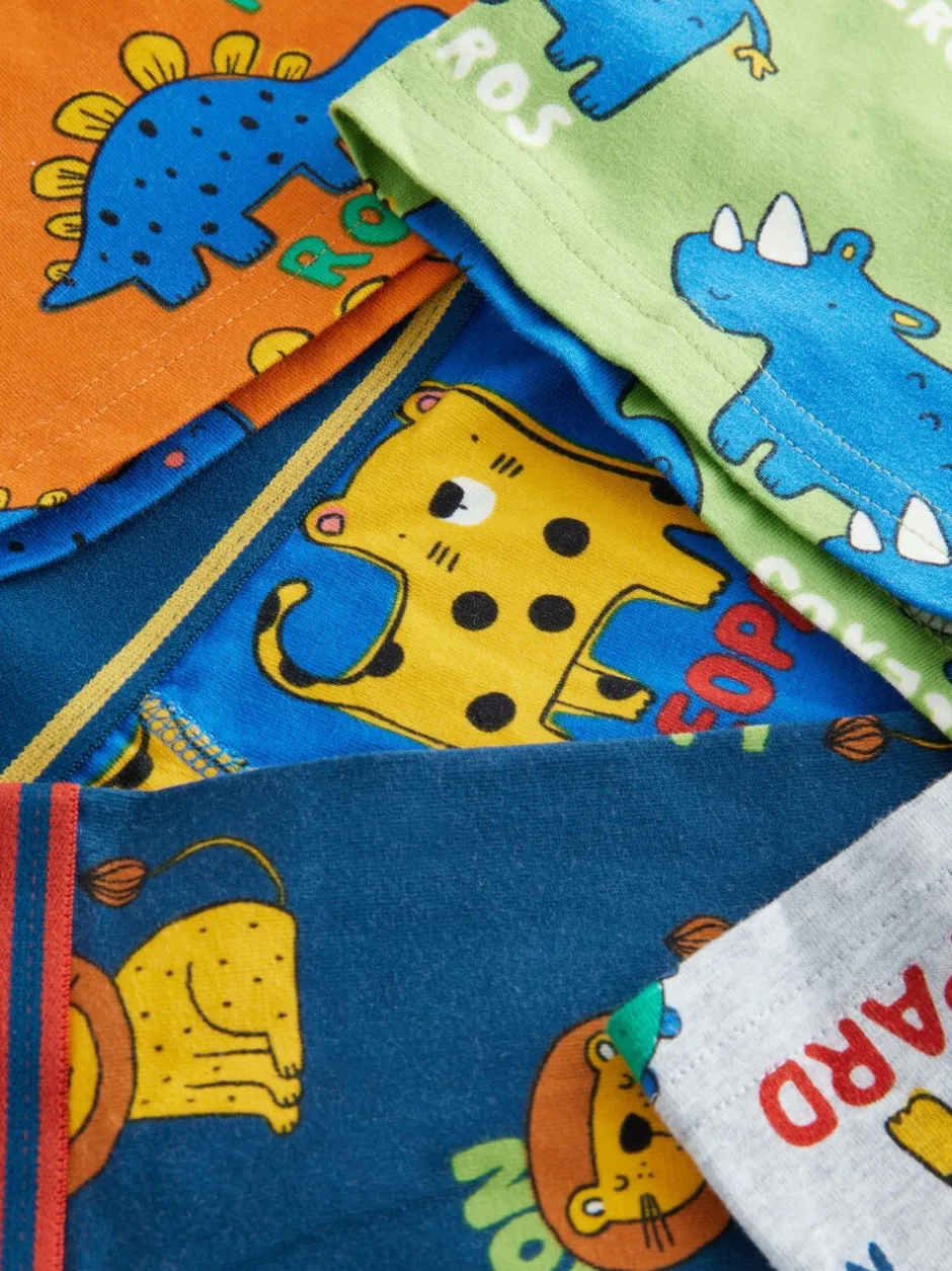 Ondergoed*Next - Verpakking van 5 boxershorts (1,5 - 16 jr) Primaire dieren