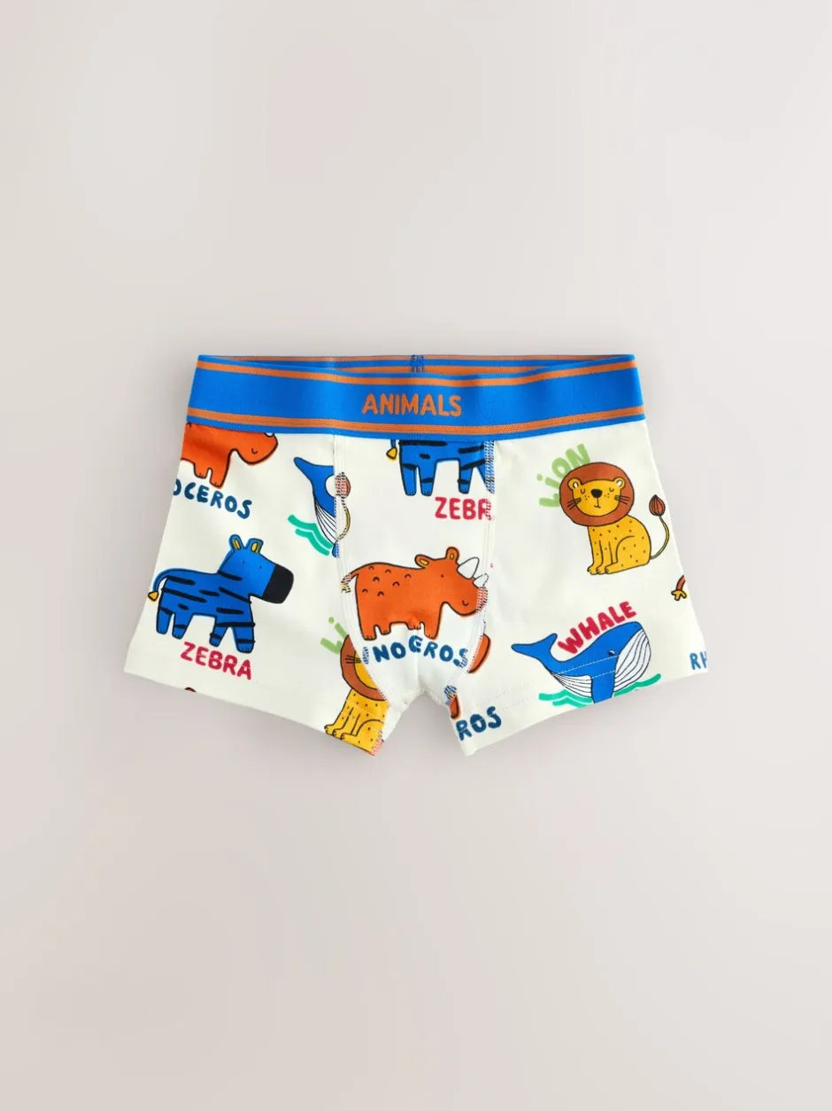 Ondergoed*Next Primaire dieren - Verpakking van 10 trunks (1,5-16jr)