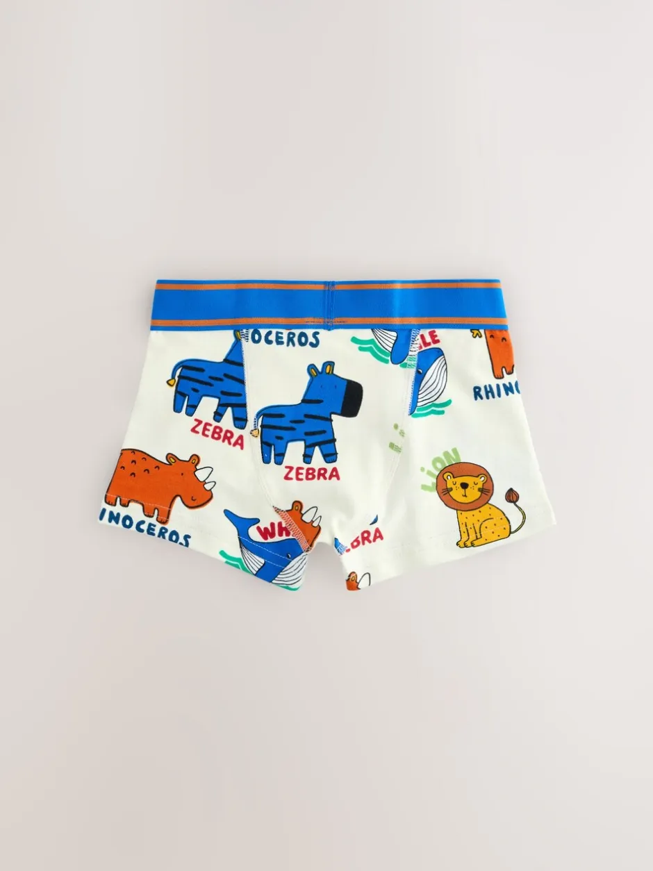 Ondergoed*Next Primaire dieren - Verpakking van 10 trunks (1,5-16jr)