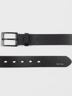 Riemen En Bretels|PS Paul Smith Logo Stripe Detail Belt