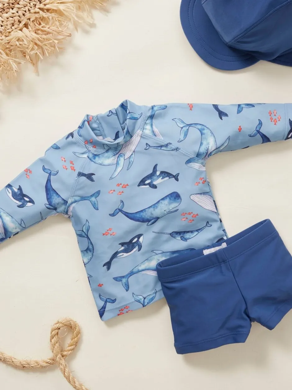 Badkleding|Badkleding|Purebaby Long Sleeve Rashie Vest