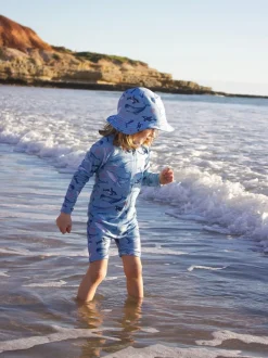 Badkleding|Badkleding|Purebaby Long Sleeve Swim Sunsuit
