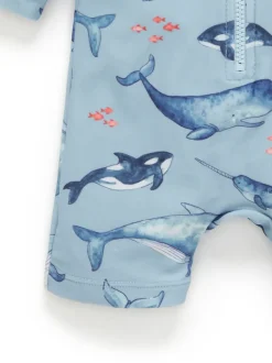 Badkleding|Badkleding|Purebaby Long Sleeve Swim Sunsuit