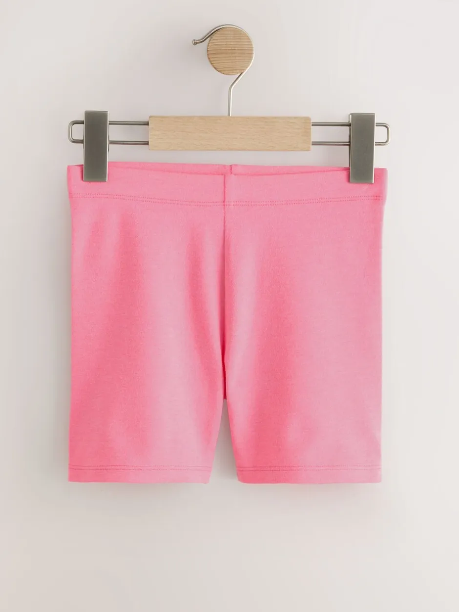 Shorts En Rokken|Next Purple/Pink/Animal - Set van 5 fietsshorts (3-16 jr)