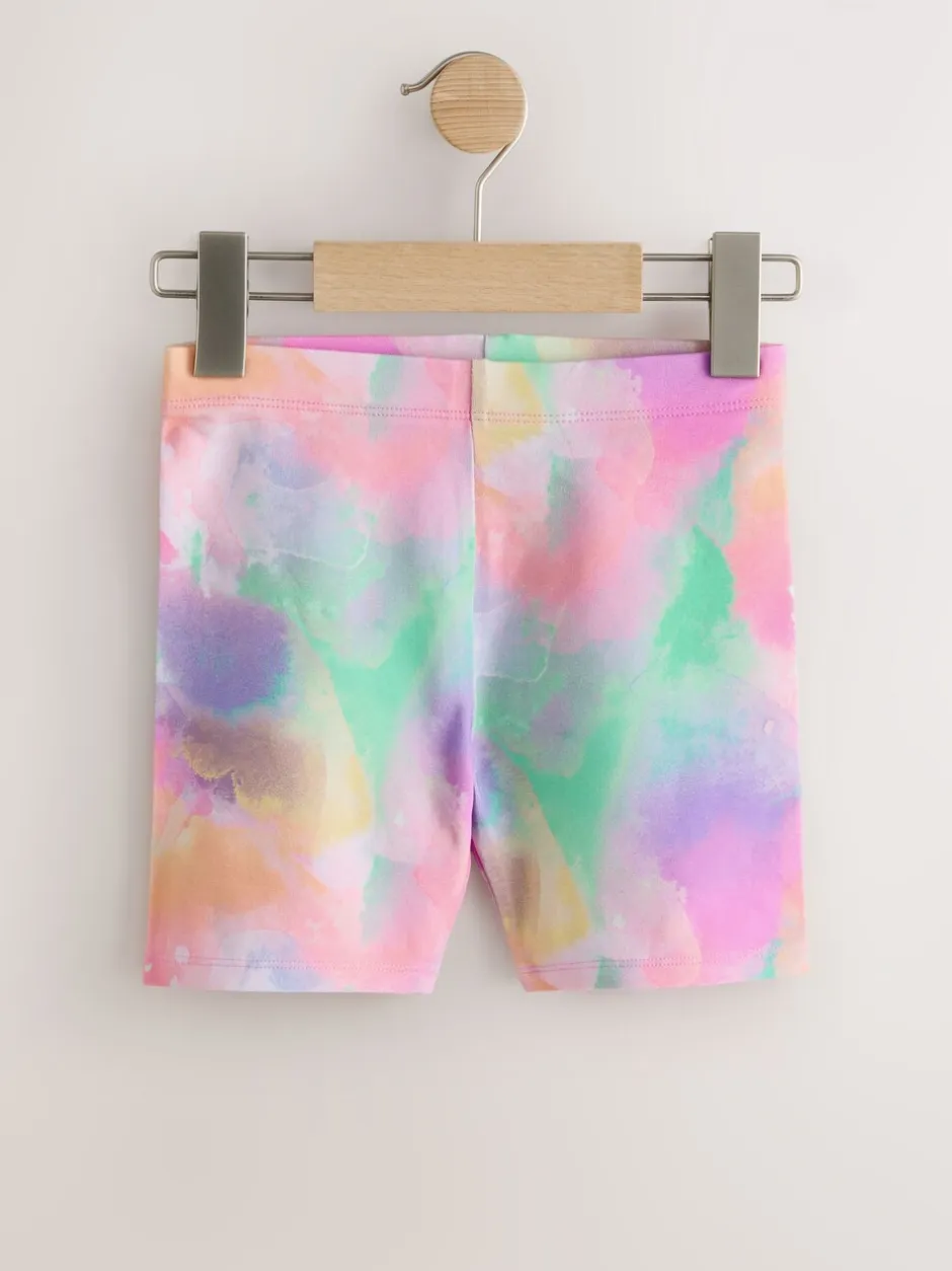 Shorts En Rokken|Next Purple/Pink/Animal - Set van 5 fietsshorts (3-16 jr)