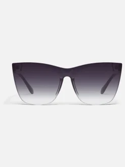 Zonnebril*QUAY Come Thru Black Sunglasses