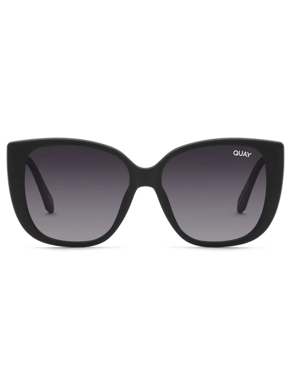Zonnebril|QUAY Ever After Black Sunglasses