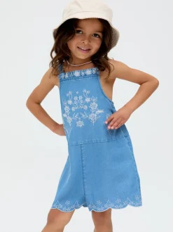 Jumpsuits En Playsuits*Raffya Rachel Embroidered 100% Cotton Romper