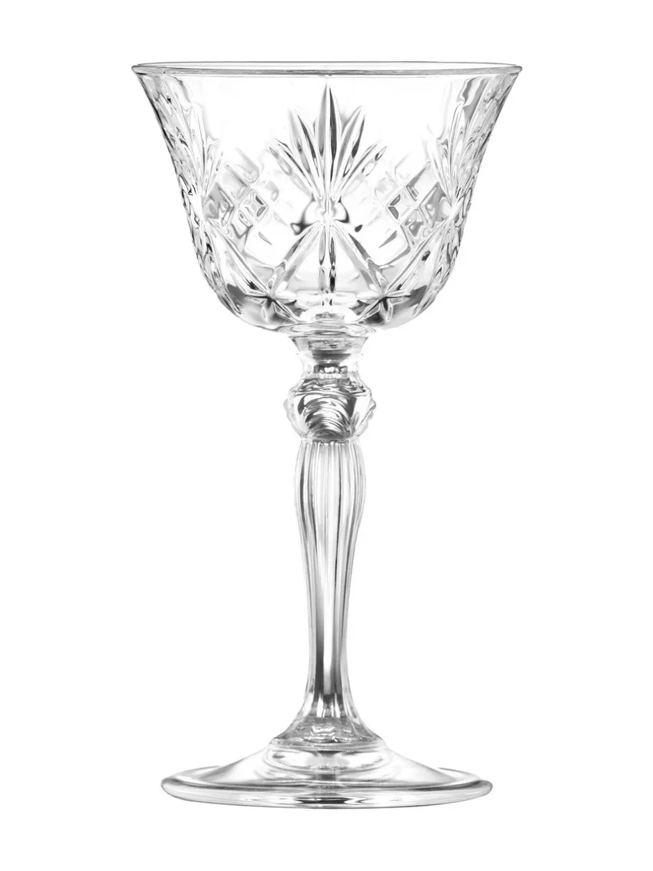 Glas|RCR Melodia Calici Coupe Glasses set of 6 16cl