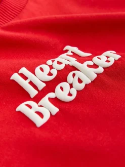 T-Shirts|Tops|Next - Short Sleeve Valentines T-Shirt (3mths-7yrs) Red Heart Breaker