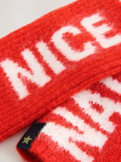 Mutsen, Handschoenen En Sjaals*Rockett St George Red Naughty & Nice - Handwarmers Red Naughty & Nice