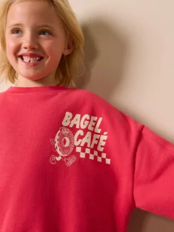 Sets En Outfits|Sweaters En Hoody´S|Next - Sweatshirt and Leggings Set (3-16yrs) Red/Charcoal Bagel
