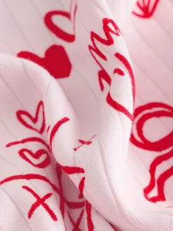 Nachtkleding En Pyjama's|Pyjama's*Next Red/Pink Valentines - Behaaglijke pyjama (9 mnd-12 jr)