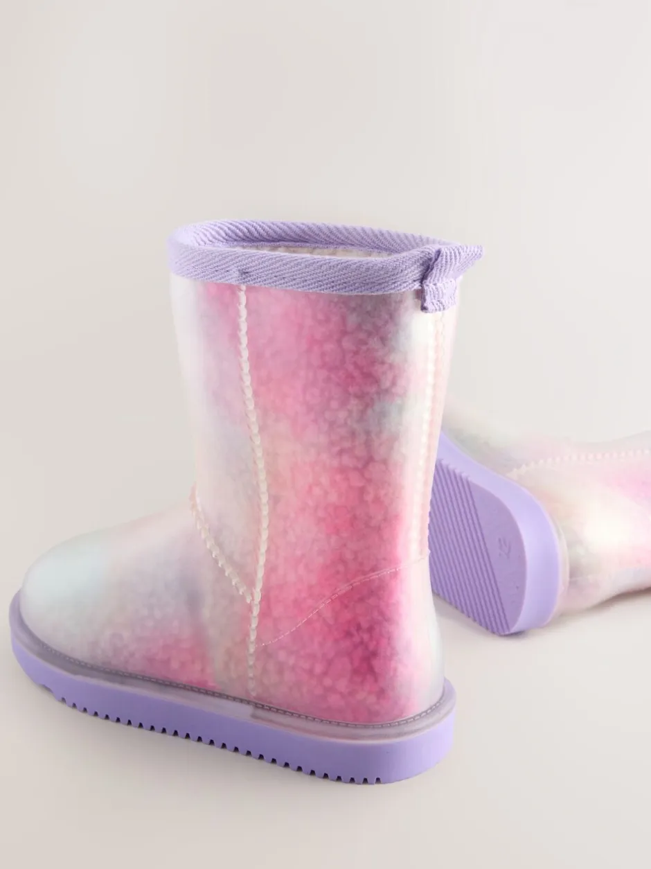 Laarzen|Next - Borg Lined Wellies Regenboog