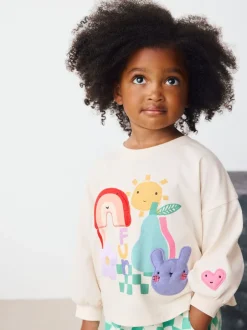 Tops|Next Regenboog - Character tops met lange mouwen verpakking van 3 (3mnd -7jr)