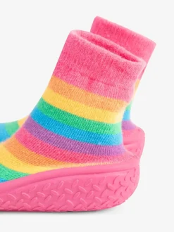 Pantoffels|Jojo Maman Bébé - - Indoor pantoffelsokken voor binnen Regenboog