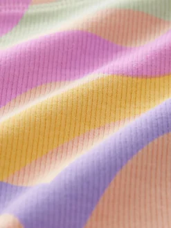 Shorts|Shorts En Rokken*Next Regenboog - Set van 5 geribbelde fietsshorts (3 mnd-7 jr)