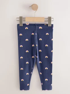 Broeken En Leggings*Next - Verpakking van 5 geribbelde Leggings (3mnd -7jr) Regenboog