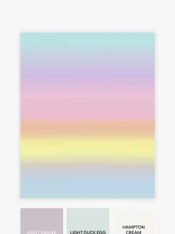 Behang*Next Regenboog ombré 10 m behang