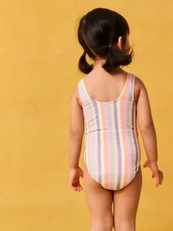 Badkleding|Badkleding*Next - Badpak (3 mnd-10 jr) regenboogkleurige figuurtjes