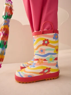 Laarzen*Next Regenboogprint - Laarzen met handgreep