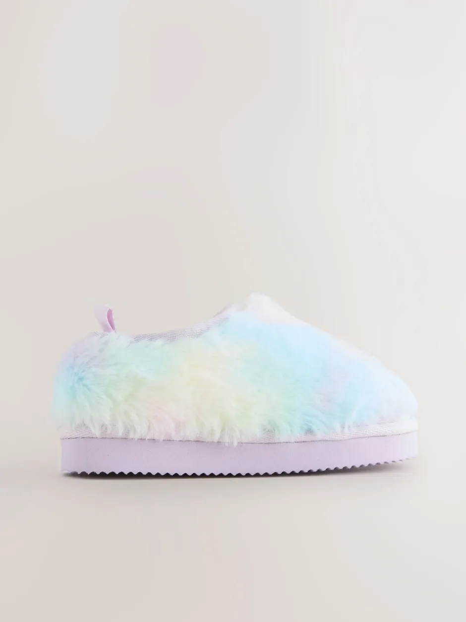 Pantoffels|Next - Shoot pantoffels Regenboogprint