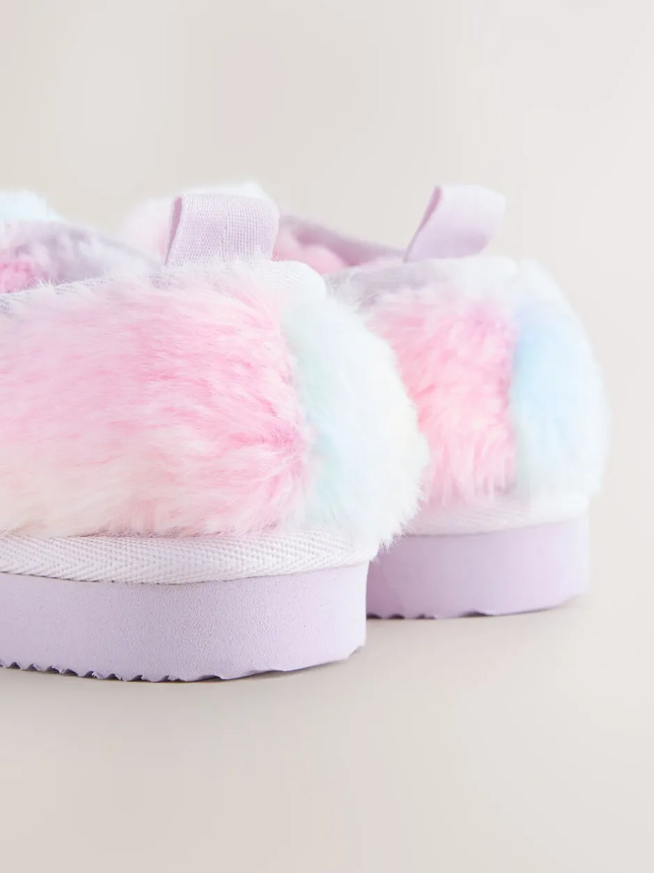 Pantoffels|Next - Shoot pantoffels Regenboogprint