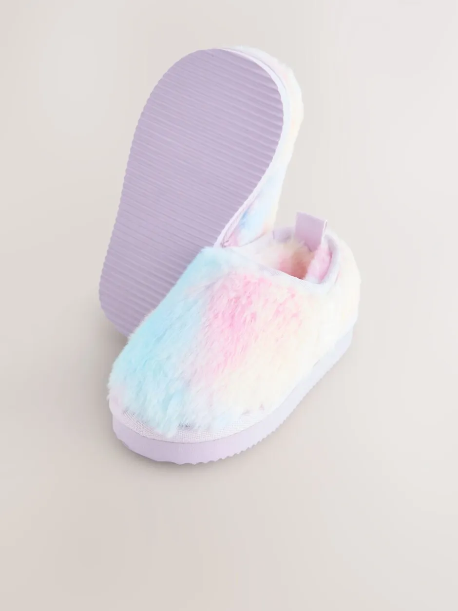 Pantoffels|Next - Shoot pantoffels Regenboogprint