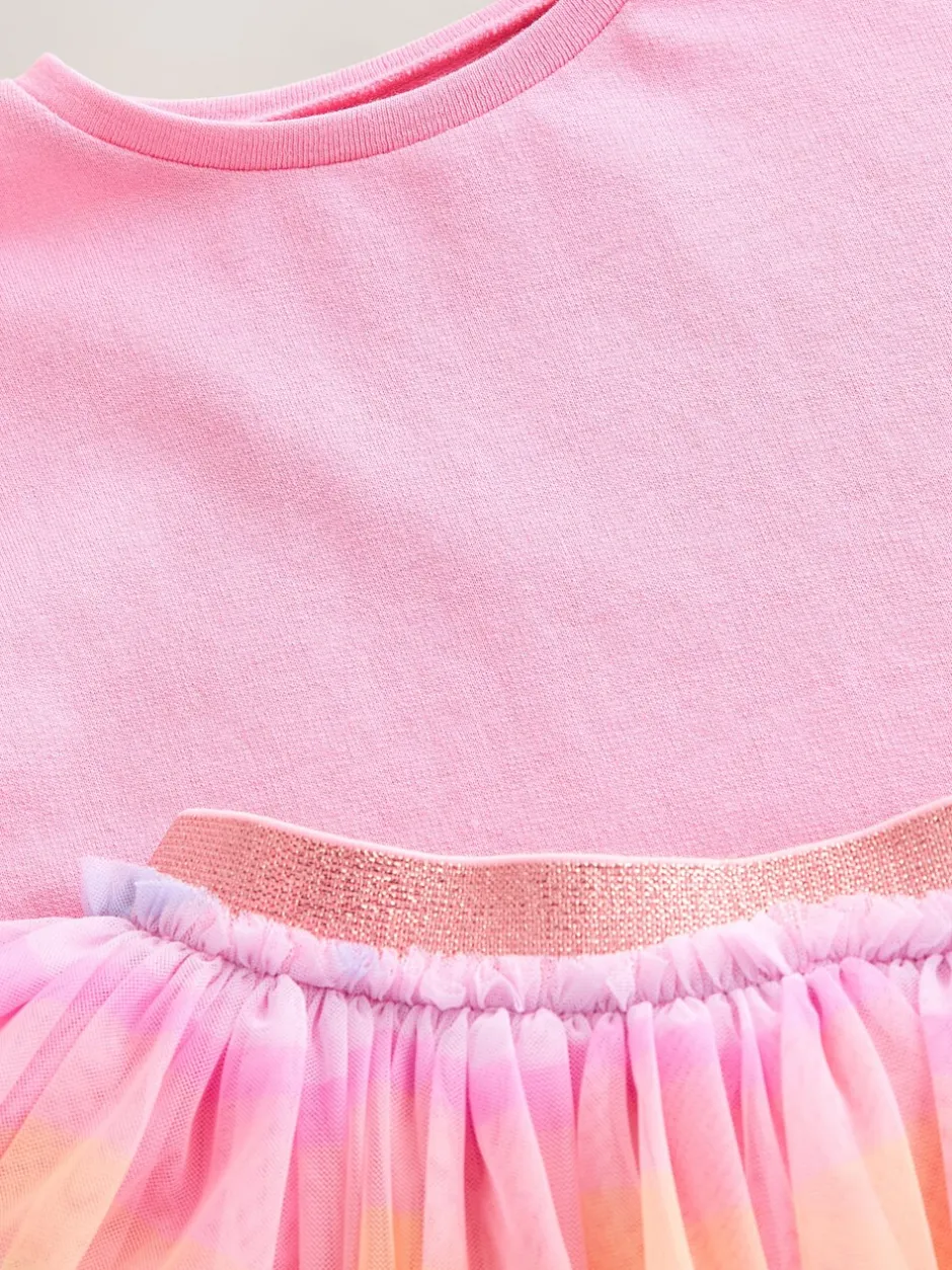 Sets En Outfits|Shorts En Rokken|Next - Set van top en tutu-rok (3mnd-7jr) Regenboog/roze