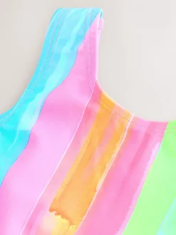 Badkleding|Badkleding|Next Regenboogstrepen - Badpak (3 mnd-10 jr)