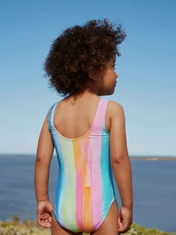 Badkleding|Badkleding|Next Regenboogstrepen - Badpak (3 mnd-10 jr)