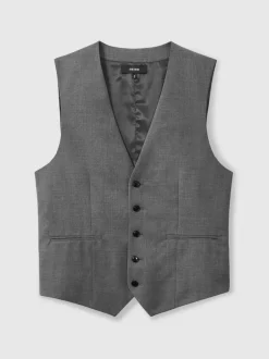 Vesten*Reiss Aspire slim fit wollen gilet