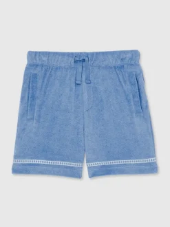 Shorts*Reiss Chesley Towelling Brand-Embroidered Shorts
