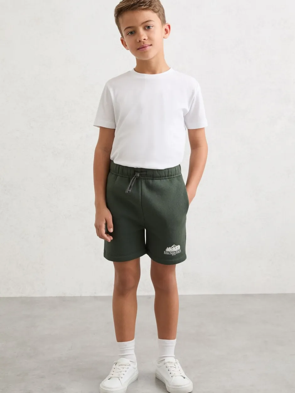 Shorts|Reiss Evan Cotton-Blend Nature Reserve Shorts