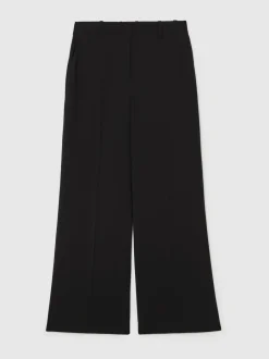 Broeken|Reiss Margeaux broek met wijde pijpen
