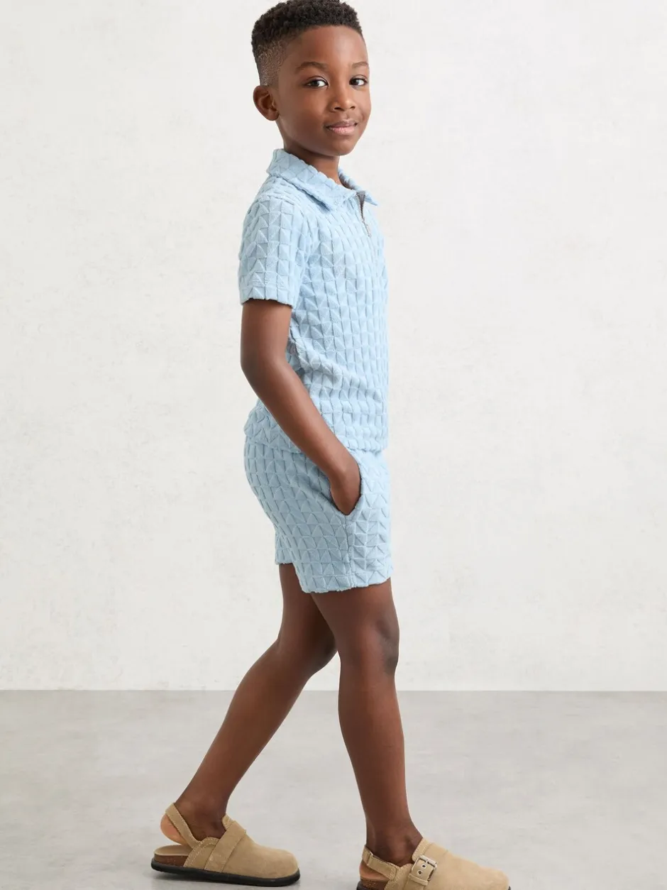 Shorts*Reiss Piro Textured Badstof Shorts