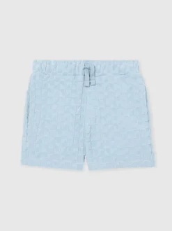 Shorts*Reiss Piro Textured Badstof Shorts