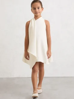 Gelegenheidskleding|Jurken|Reiss Zoe Draped Sleeveless Shift Dress