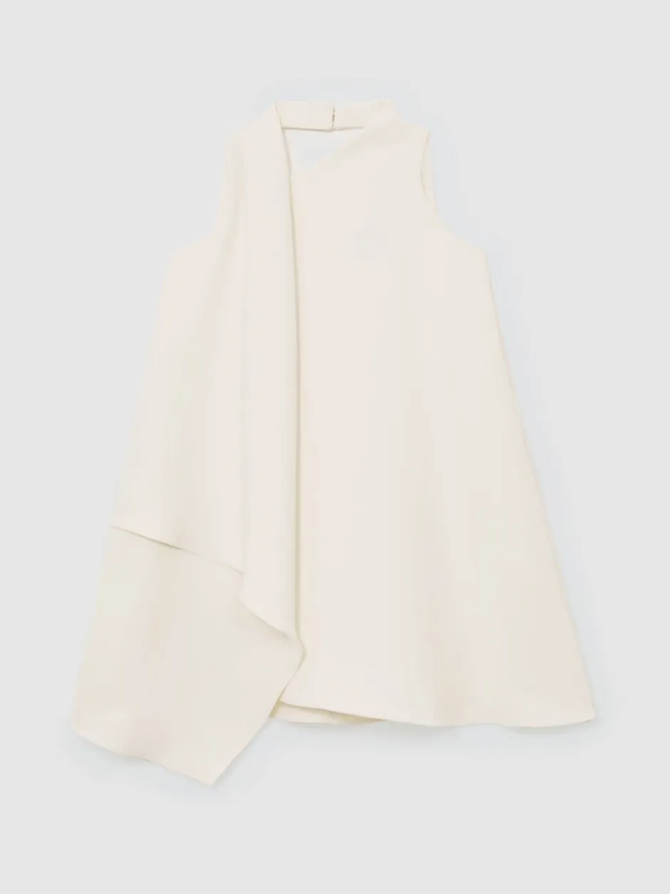 Gelegenheidskleding|Jurken|Reiss Zoe Draped Sleeveless Shift Dress